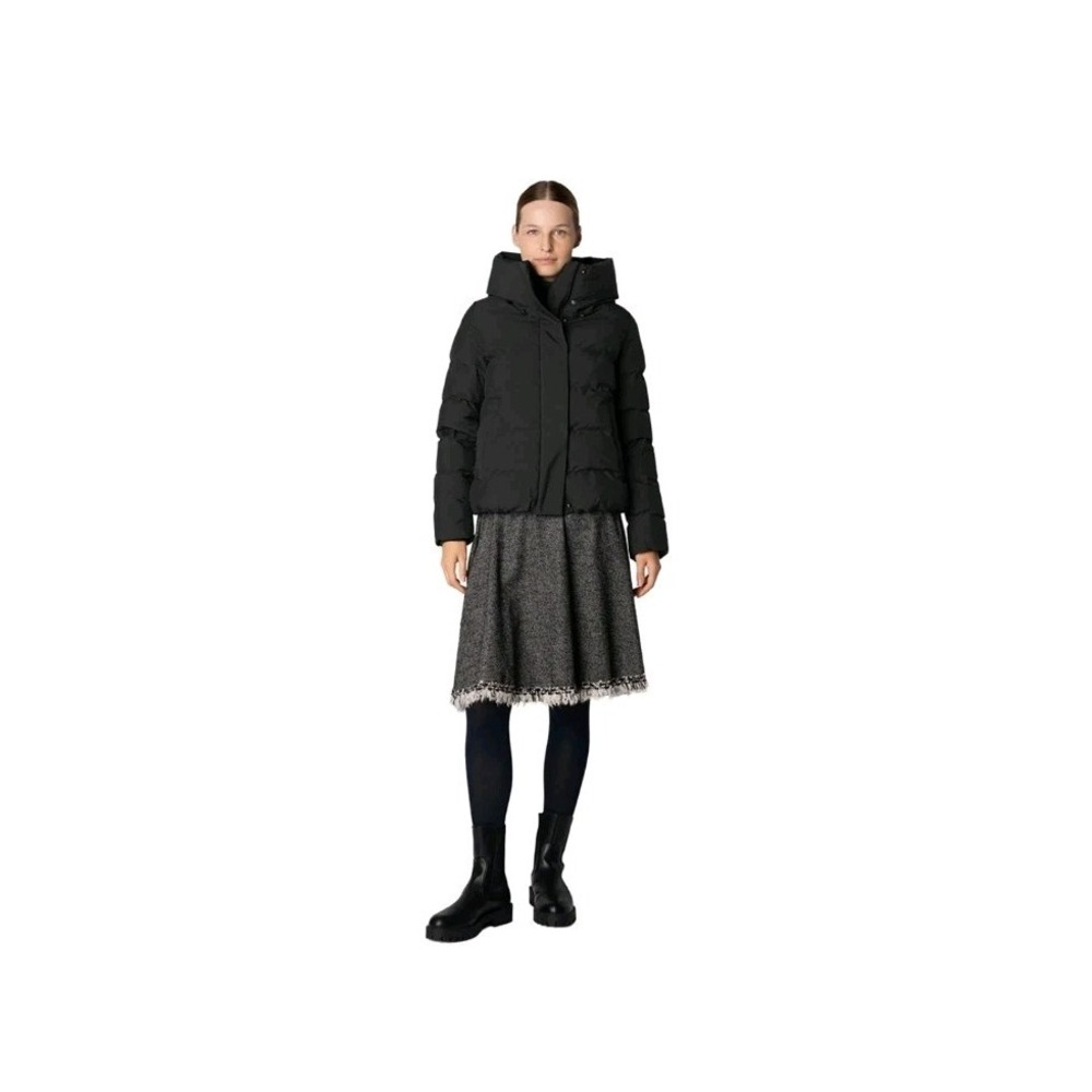 Save the Duck Wms Arena Waterproof Vegan Puffer Jacket Black Sz Small NEW! $548